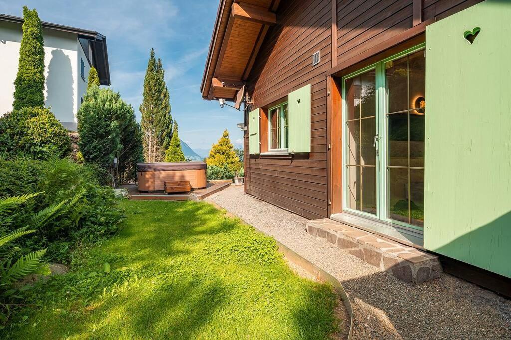 Exklusives Chalet Mit Traumhafter See- Und Bergsicht Зелісберг Екстер'єр фото